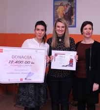 Učenici Katarine Zrinski za štićenike Caritasa